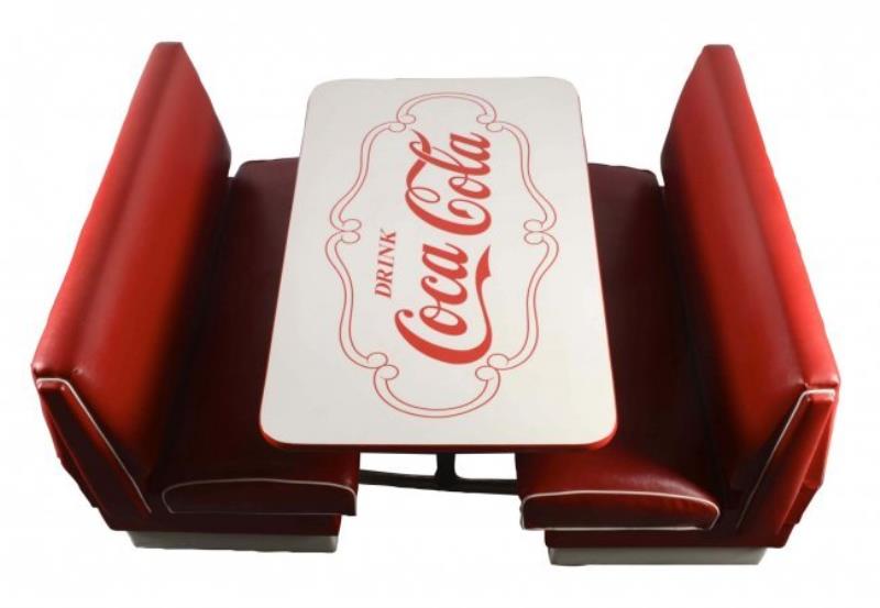 1950s Coca Cola Diner Booth