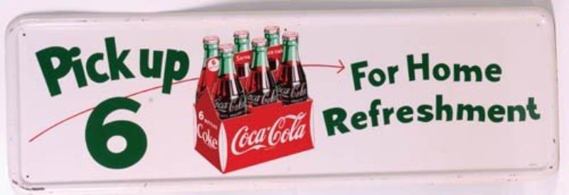 1950's Coca-Cola tin sign