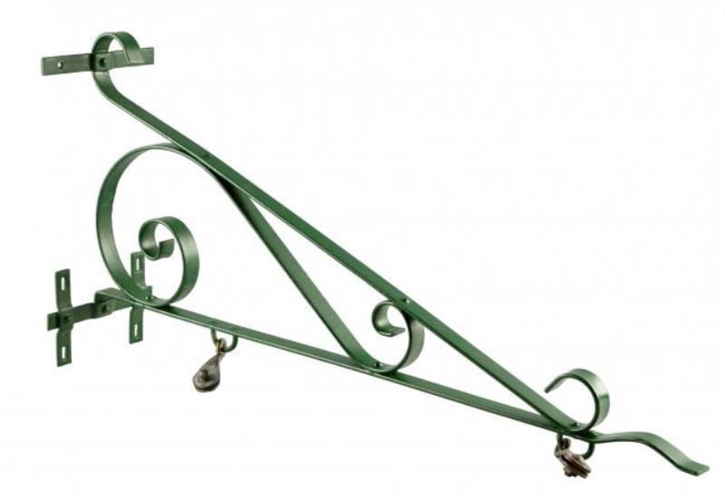 1930's Coca - Cola Heavy Iron Sign Bracket.