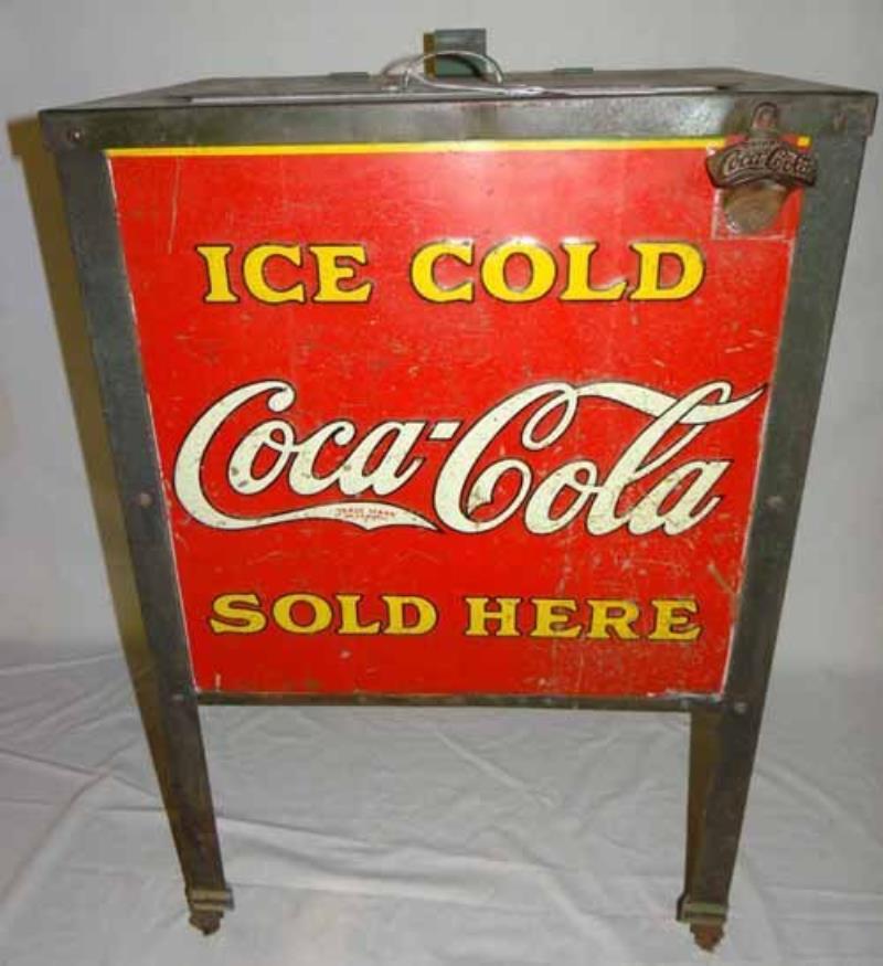 Glascock Coca Cola Cooler