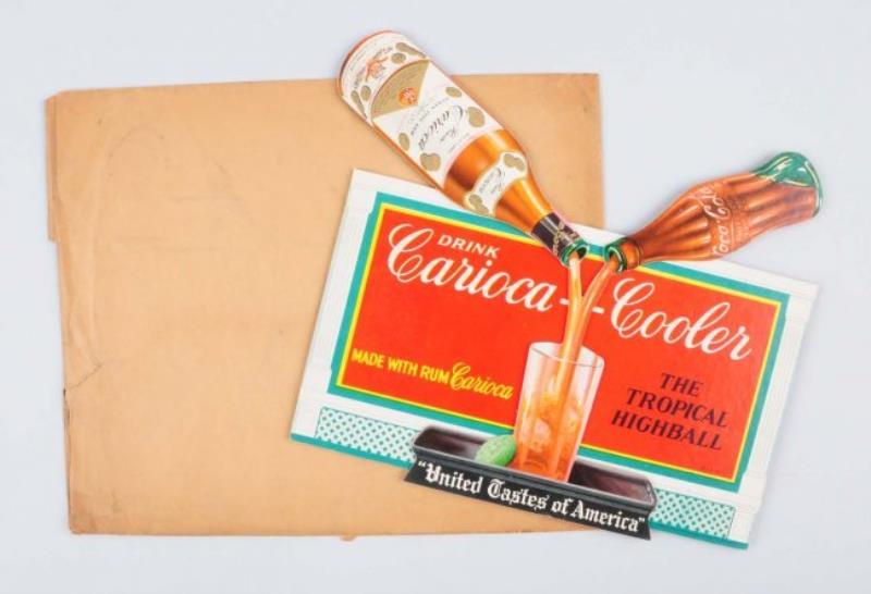 Coca-Cola Carioca - Cooler Diecut Sign.