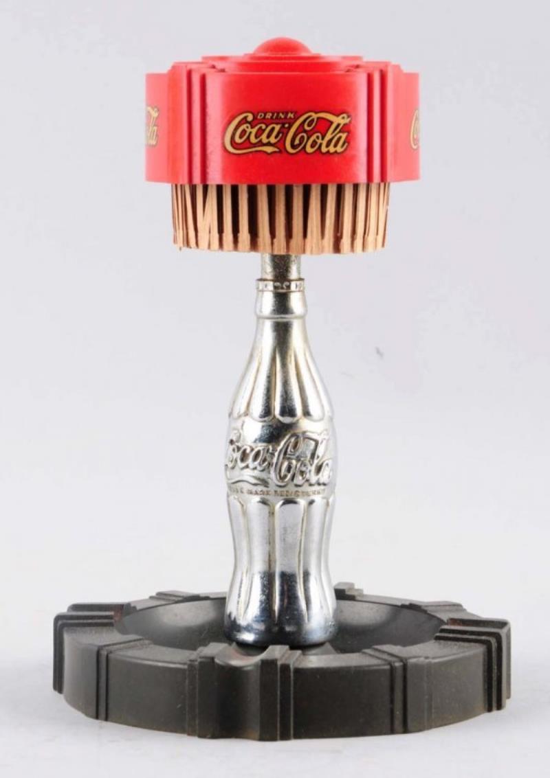 1930's Coca-Cola Pullmatch Ashtray Value & Price Guide