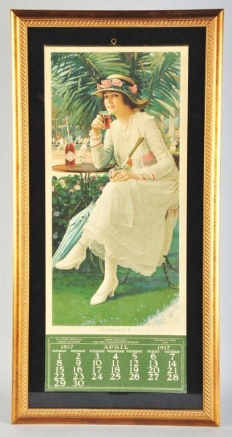1917 Coca-Cola Calendar.