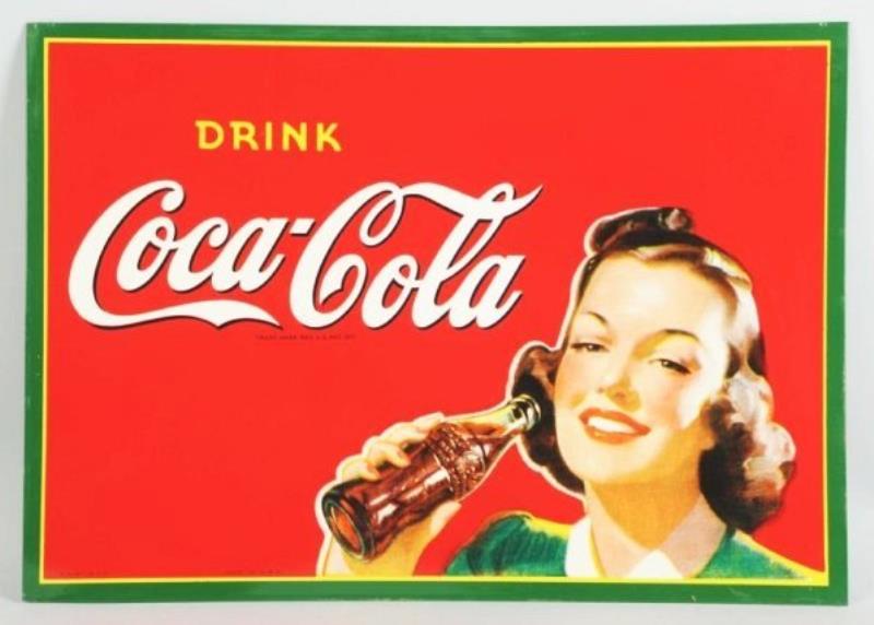 1942 Coca-Cola Tin Sign