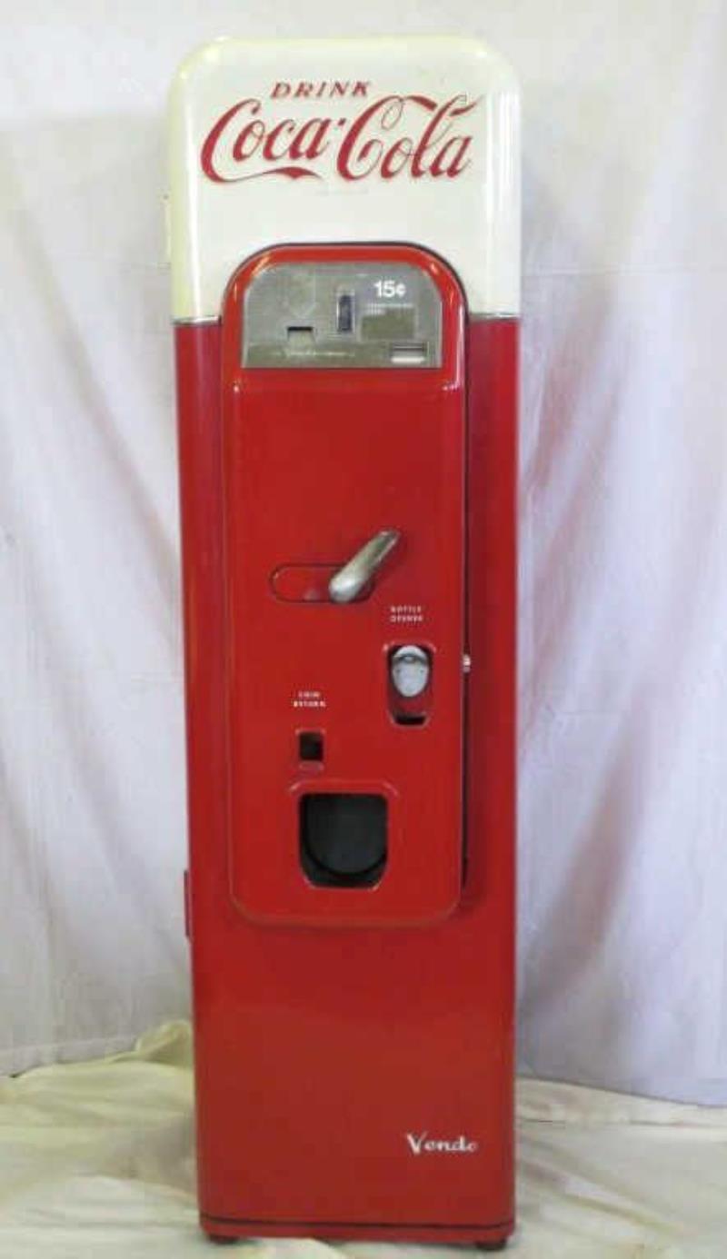 1955 Vendo 44 Coca Cola Machine Value & Price Guide