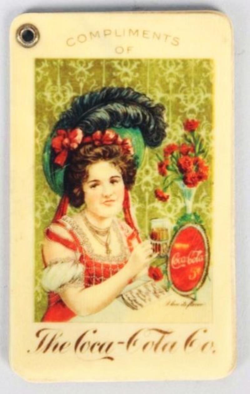 1902 Coca-Cola Celluloid Stamp Holder