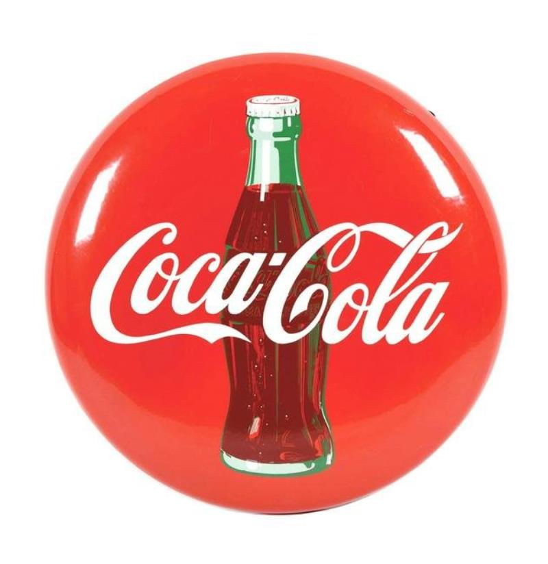 24" COCA-COLA BUTTON