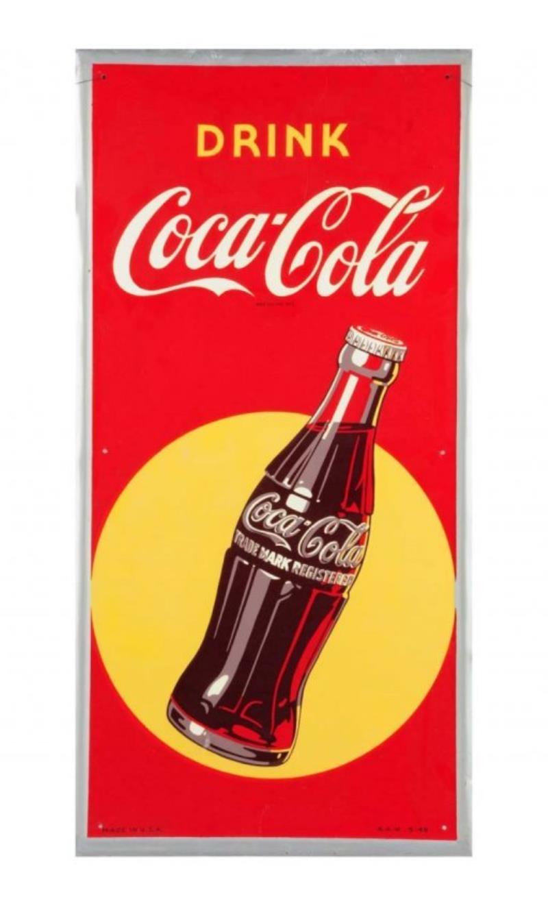 1948 Coca-Cola Tin Sign Value & Price Guide