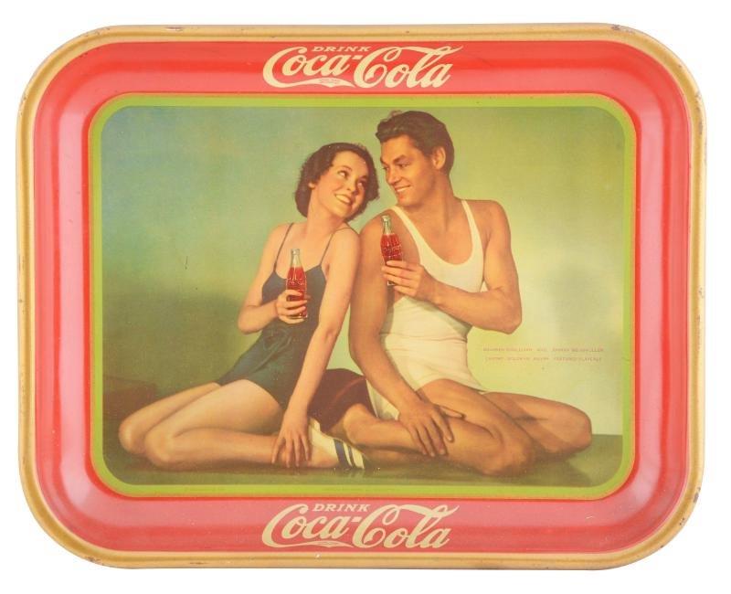 1934 Coca-Cola Advertising Tray.