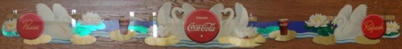 LATE 1930'S COCA-COLA SWAN FESTOON