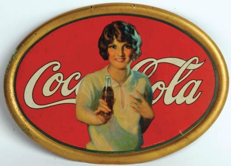 COCA-COLA TIN SIGN 1926 Value & Price Guide