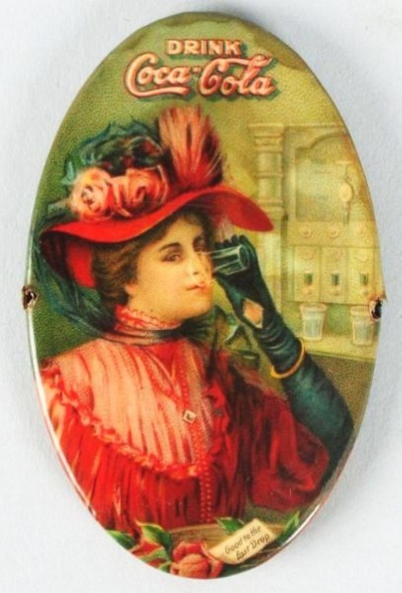 1908 Coca-Cola Pocket Mirror