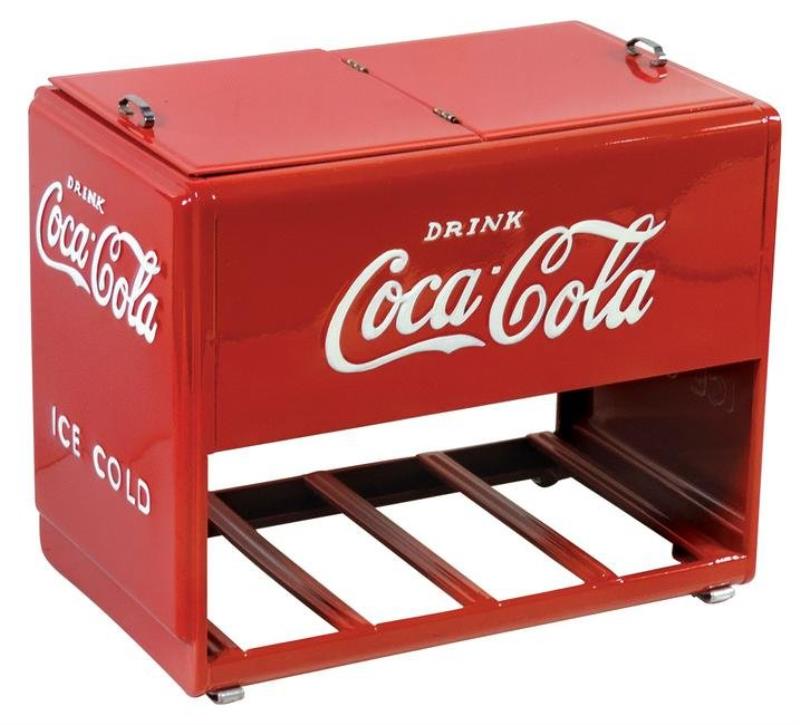 Coca-Cola Salesman's Sample Cooler, c1939, Scarce