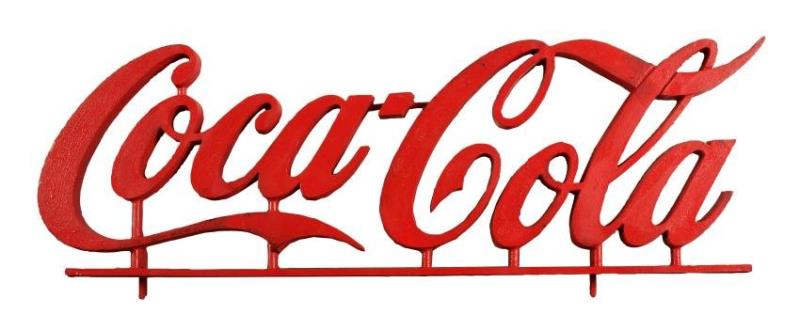 Coca-Cola 3-D Heavy Metal Letters