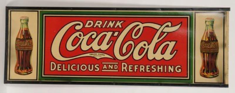 CIRCA 1920 COCA-COLA CARDBOARD POSTER