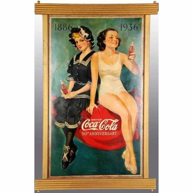 Coca-Cola 50th Anniversary Poster
