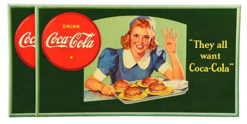 Coca-Cola Advertising Signs.