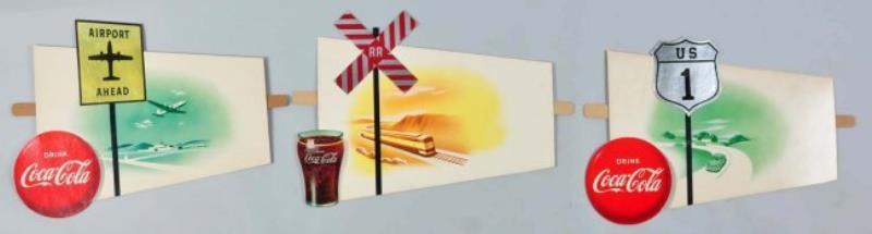 1954 Coca-Cola Anywhere Anytime Back Bar Display.