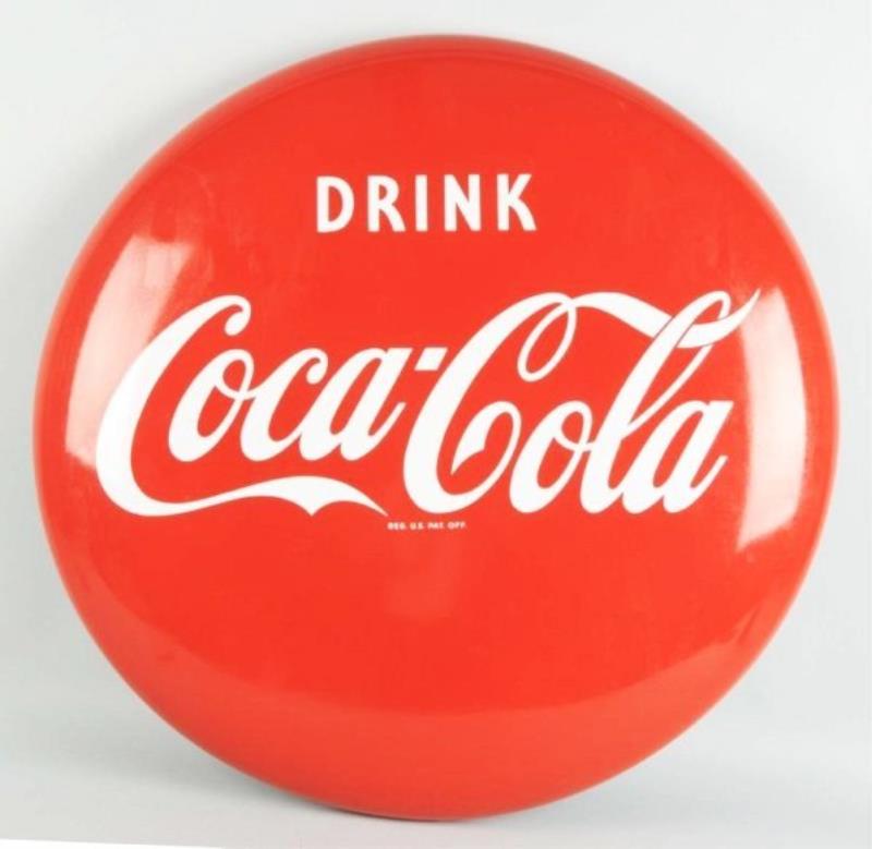 1950s Porcelain Coca-Cola Button