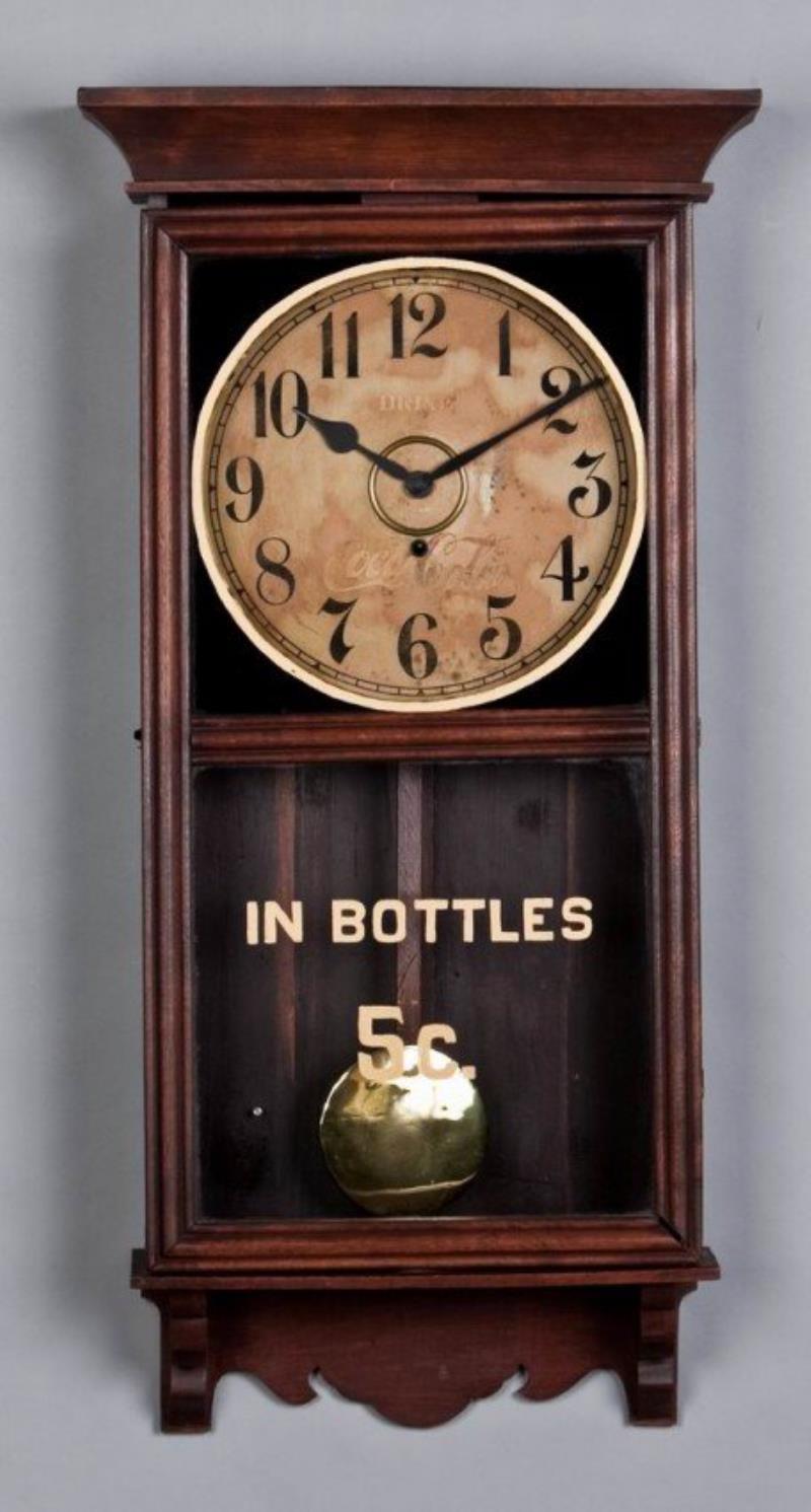 Original 1920's Coca-Cola drugstore clock