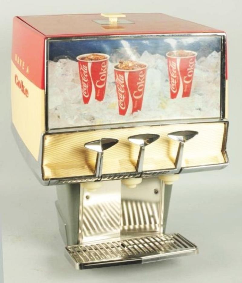 1960s Coca-Cola Plastic & Metal Multiplex Disp
