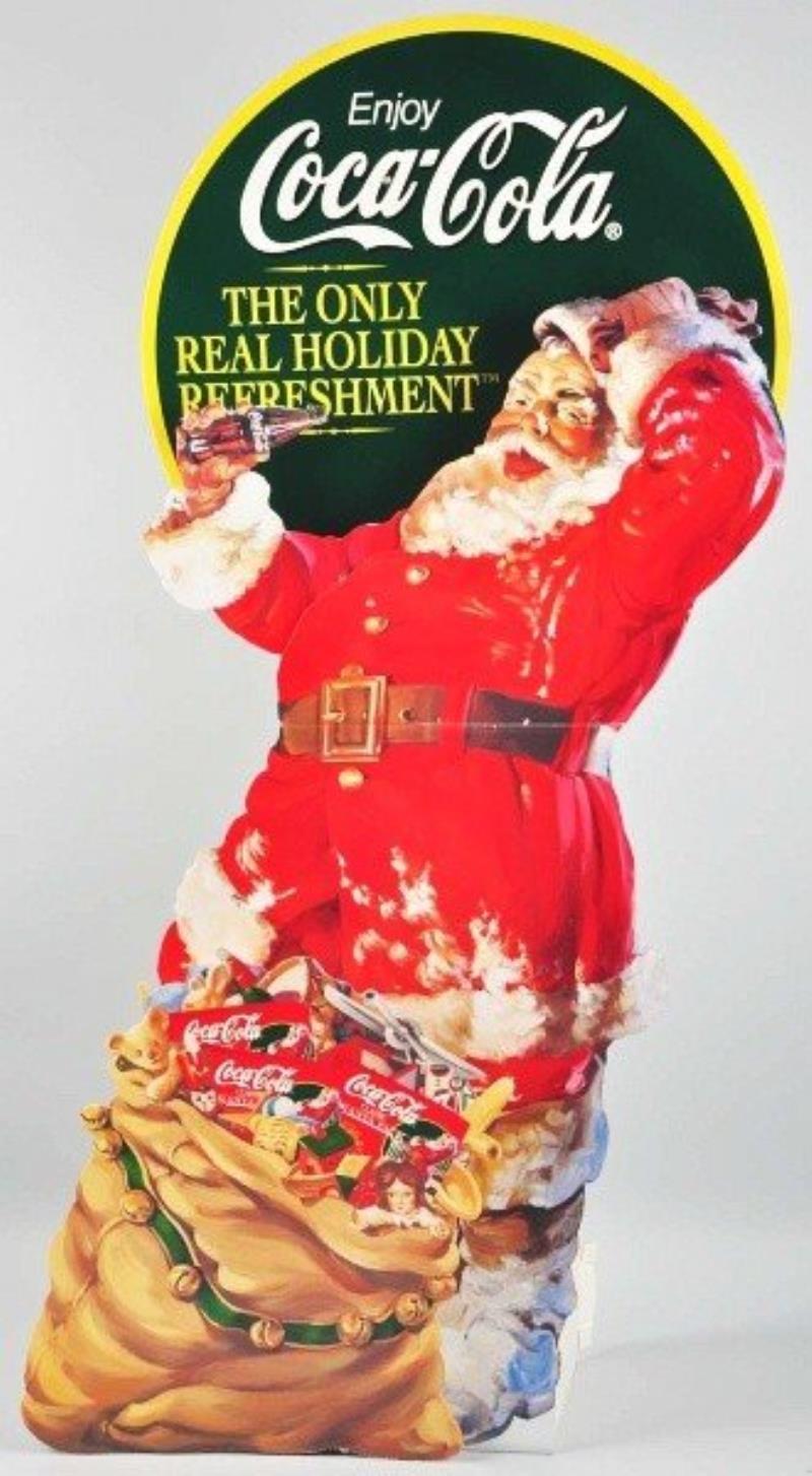 Coca-Cola Mechanical Santa Display Piece.