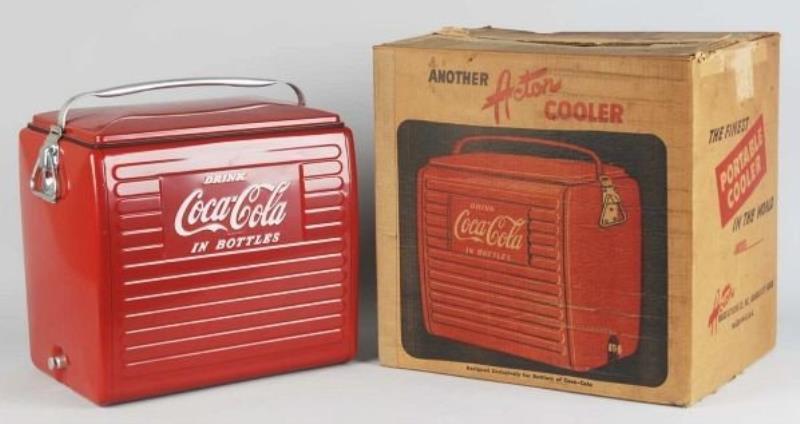 1950s Coca-Cola Picnic Cooler.