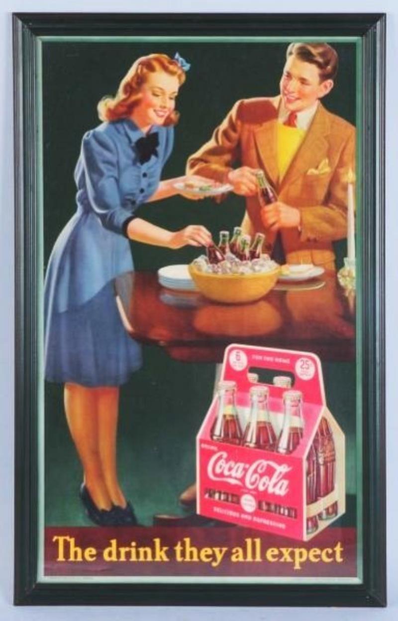 1942 Small Coca-Cola Poster