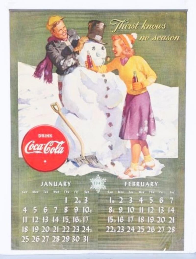 1942 Coca-Cola Calendar