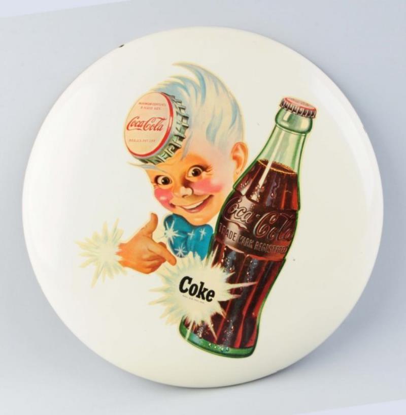 Coca Cola Button with Sprit Boy