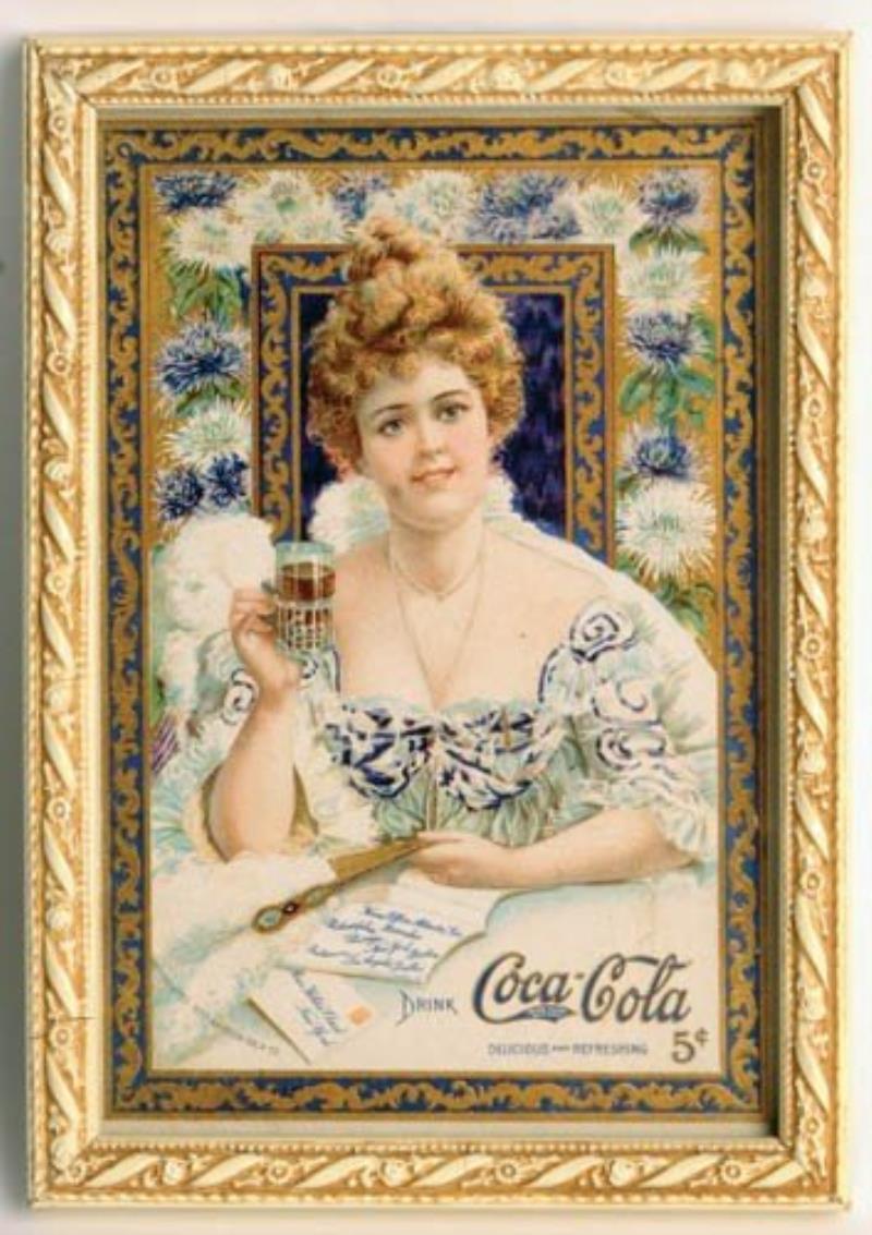 1903 COCA-COLA HILDA CLARK SODA FOUNTAIN MENU Value & Price Guide