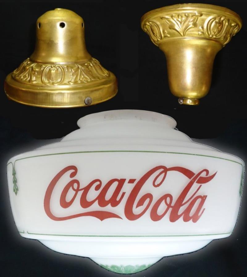 COCA-COLA LIGHT GLOBE 1930's