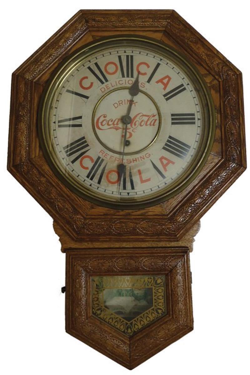 COCA-COLA REGULATOR CLOCK 1901
