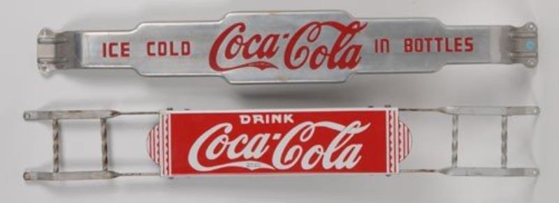 2 COCA-COLA DOOR BARS