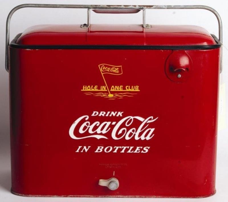 1948-50 Coca-Cola Progress Picnic Cooler