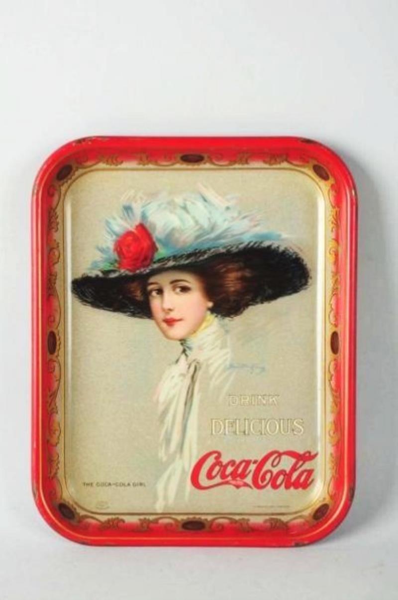 1910 Tin Coca-Cola Serving Tray Value & Price Guide