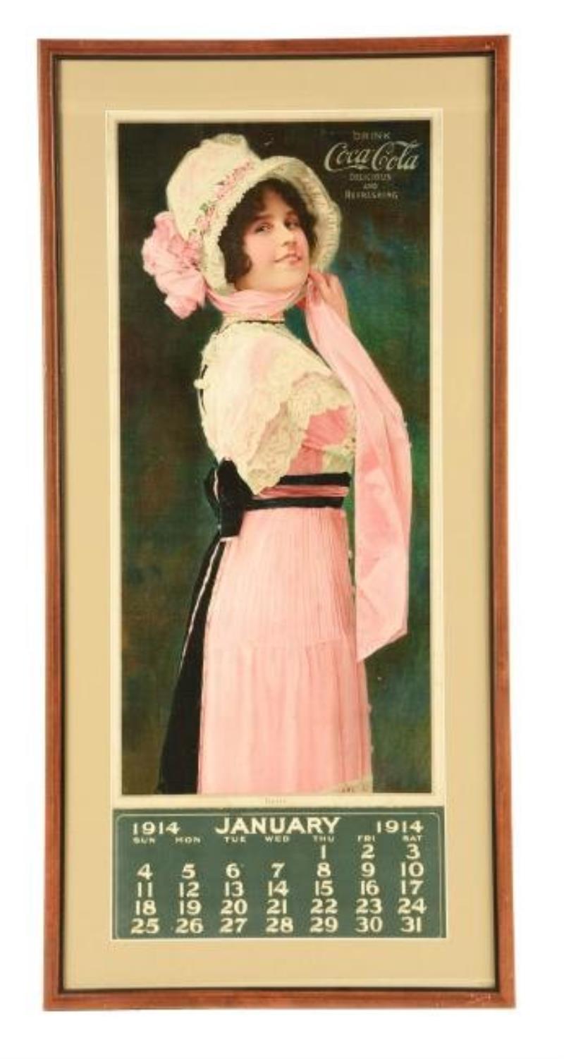 1914 Coca-Cola Advertising Calendar