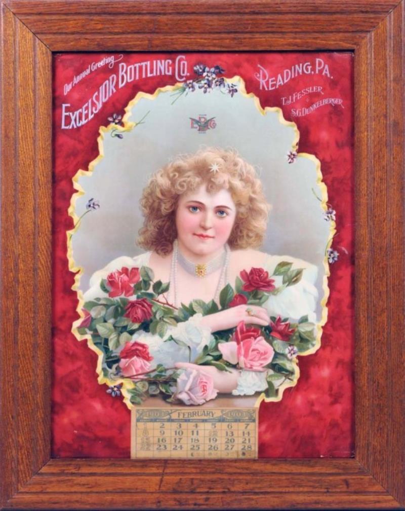 Reading, PA Excelsior Bottling Co. & Hilda Clark.
