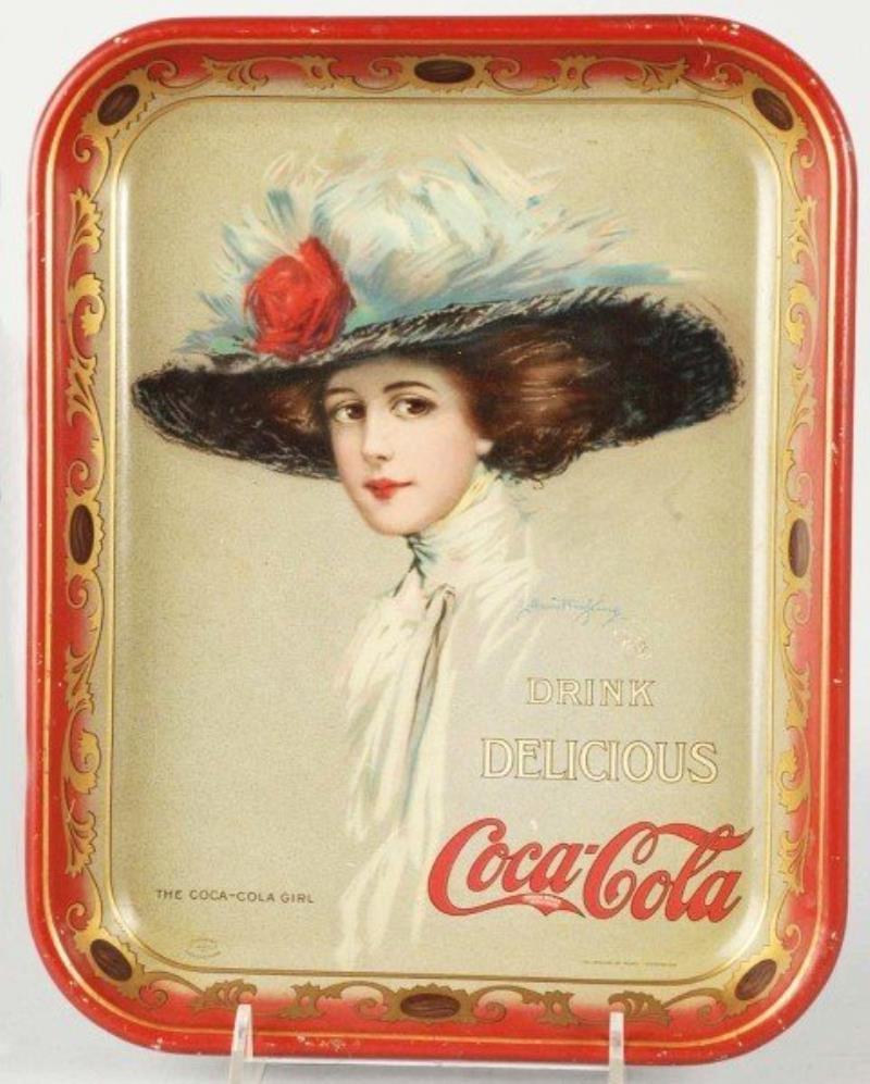 1910 Coca-Cola Serving Tray.