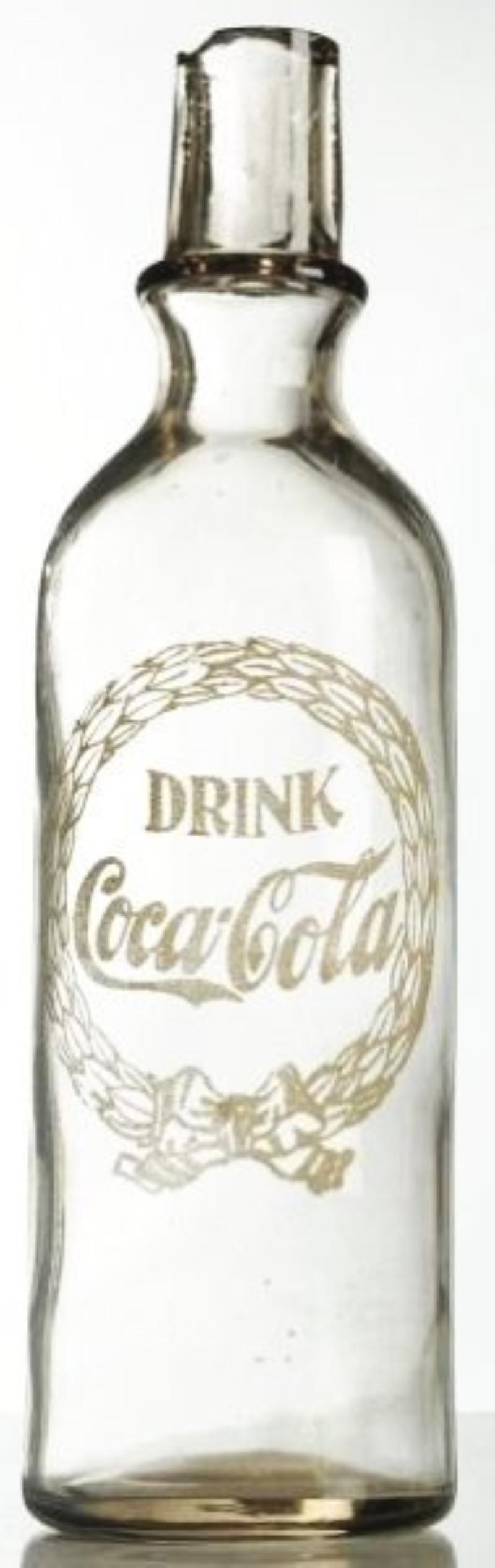 1910 Coca-Cola ACL Syrup Bottle.