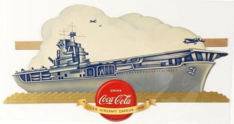 1944 Coca-Cola Warships Festoon