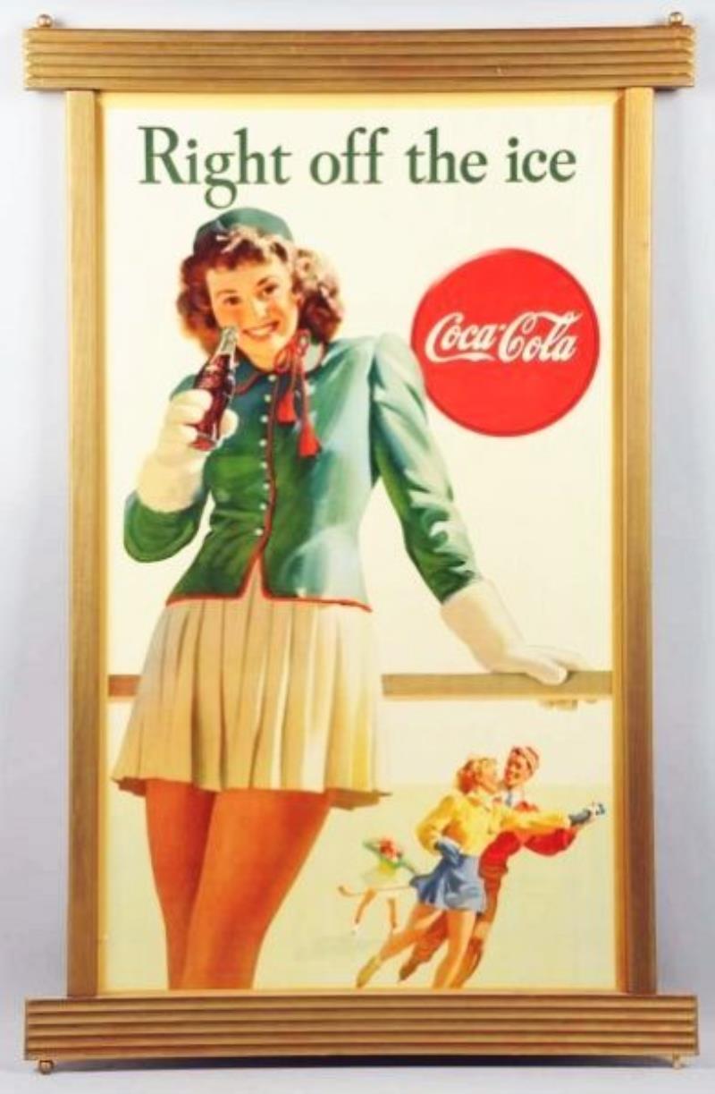 1946 Coca-Cola Poster & New Frame