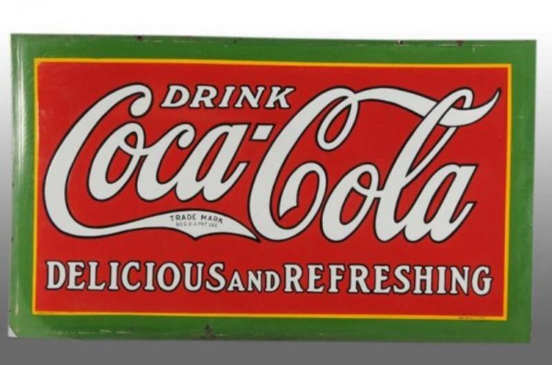 Porcelain Coca-Cola Sign