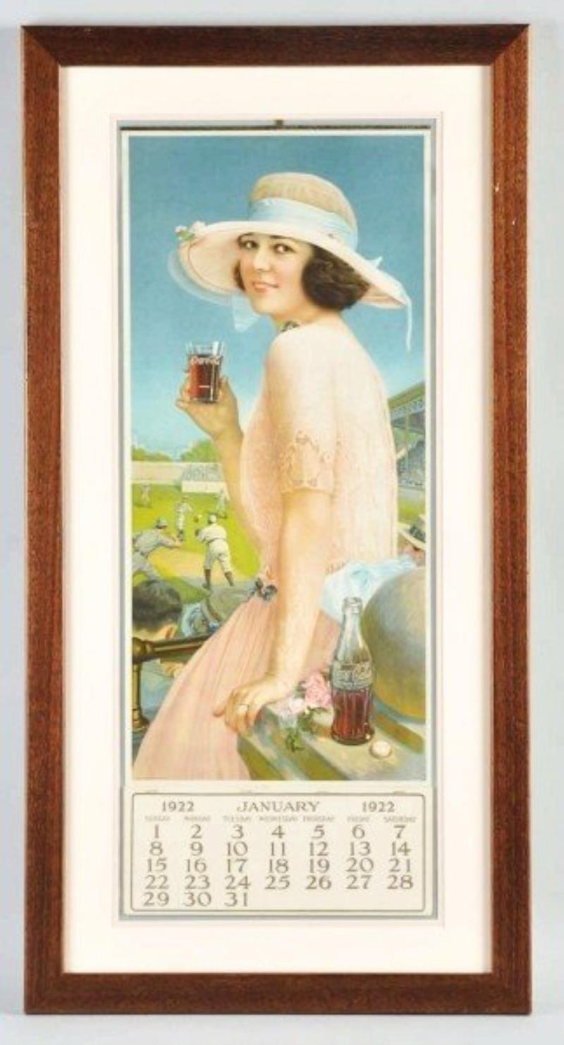 1922 Coca-Cola Calendar.