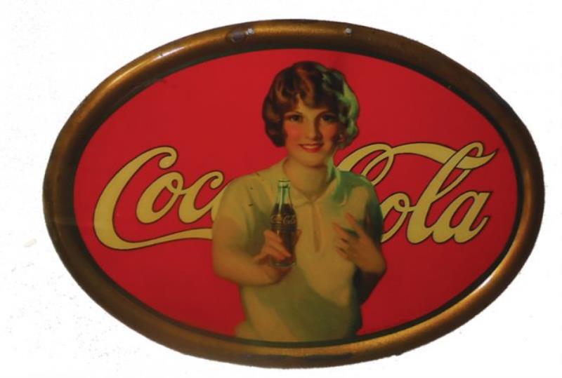 COCA-COLA TIN SIGN 1926