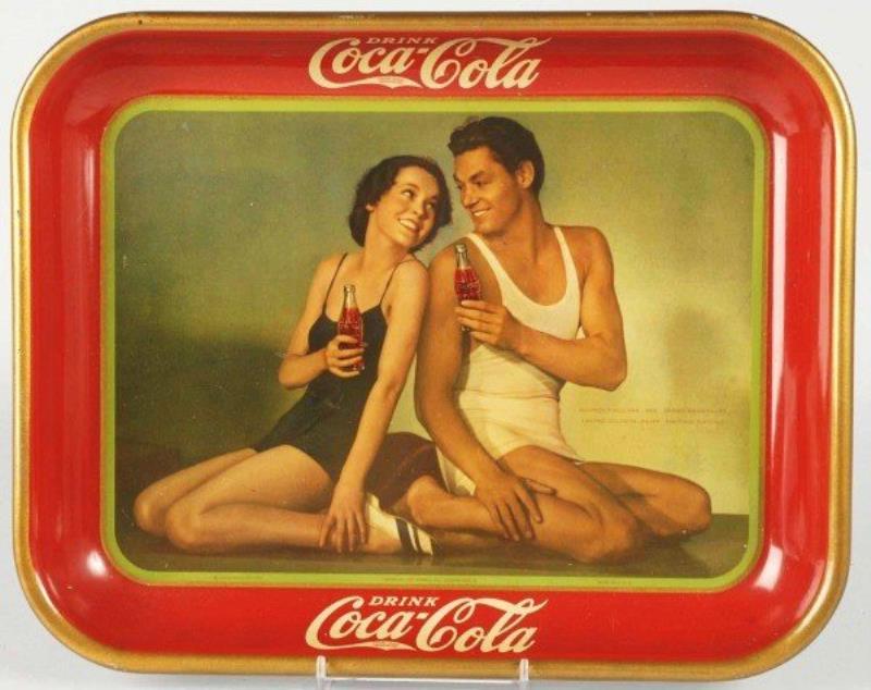 1934 Coca-Cola Serving Tray.