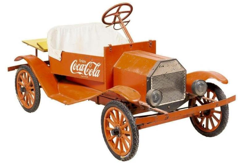 1/2 Scale Model T Vintage Coca-Cola Go Cart