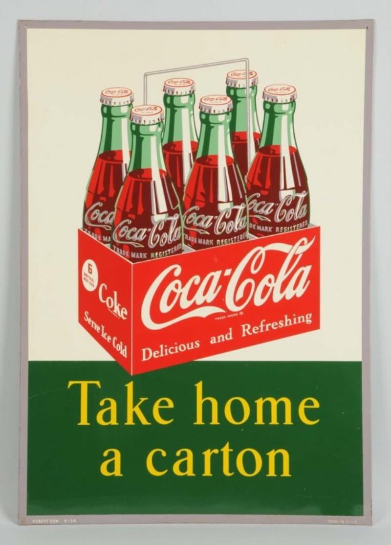 1954 Coca - Cola Calendar Value & Price Guide