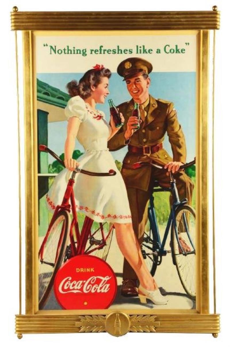 Drink Coca-Cola Advertising Sign Value & Price Guide