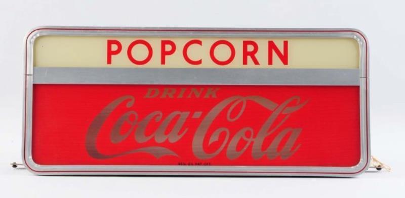 1950’s Coca Cola Popcorn Light Up Display.